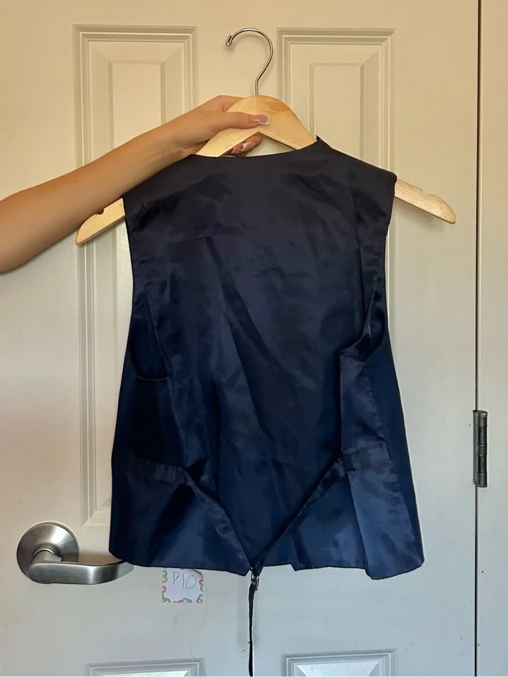 Classic Navy Vest - Tailored Formal Waistcoat